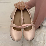 Designers Women Mary Jane Shoes Fashion Shallow Slip on Thick Heel Ladies Outdoor Dress Elegant Fashion Pumps Summer Chic