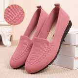 hulianfu New Mesh Breathable Sneakers Women Breathable Light Slip on Flat Casual Shoes Ladies Loafers Socks Shoes Women Zapatillas Mujer