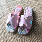 hulianfu Summer New Girl's Casual Outer Wear Slippers Soft Bottom Non-slip Beach Slippers Girl Shoes