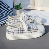 Shoes for Women Canvas Low Woman Footwear White Round Toe 39 Trends  Vulcanized Offers Free Shipping Cheap New Arrival Offer