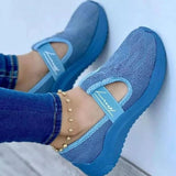 hulianfu New Women's Casual Shoes Fashion Mesh Fly Woven Breathable Loafers Slip-on Platform Comfort Shallow Mouth Sneakers Sapato Rosa