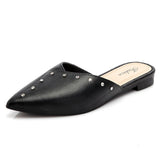 New Fashion Low Heel Slippers Summer Outer Wear Baotou Strap Heel Shoes All-match One-Piece
