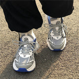 hulianfu Summer Women Sneakers Breathe Women's Casual Shoes Fashion Chunky Sneakers Woman Thick Sole Sport Shoes Big Size Shoes Women