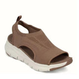 hulianfu New Women's Casual Shoes Light Comfort Platform Wedge Beach Sandals Fly Woven Mesh Fish Mouth Open Toe Slippers Zapatos Nina