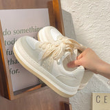 hulianfu Fashion Vulcanized Platform Flat Sneakers Women Casual Sports Canvas Shoes Women Tennis Lolita Running Kawaii Women Shoes