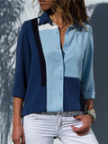 New Fashion Print Women Blouses Long Sleeve Turn-down Collar Chiffon Blouse Shirt Casual Tops Plus Size Elegant Work Shirt