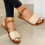 hulianfu Flat Women Sandals  Summer Women Cross Strap Sandals Fashion Open Toe Elegant Women Shoes Comfortable Sexy Sandals Women