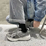 hulianfu Summer Women Sneakers Breathe Women's Casual Shoes Fashion Chunky Sneakers Woman Thick Sole Sport Shoes Big Size Shoes Women