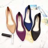 Pointed Toe Shoes Casual Work Wedge Ladies Pumps Mid Low Heel Outer Wear Waterproof Summer Trend Heels Women Luxury