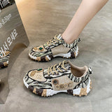 hulianfu Spring Summer Rhinestone Women Sneakser Ins Tide Diamond Breathable Luxury Designers Casual Thick Bottoms Dad Shoes