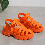 hulianfu Summer Fashion Gladiator Women Narrow Band Cross-tied Platform Square Heel Peep Toe Rome Design Sexy Mature Shoes Ladies Female