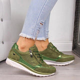 hulianfu Women's Shoes Wedges Sneakers Women Vulcanize Shoes Shake Women Shoes Fashion Girls Sport Woman Footwear Loafer