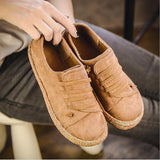 hulianfu Women's Shoes Flat Bottom Lace-Up Loafers Ladies New Autumn Casual Outdoor Lazy Shoes Comfortable Light Solid Color Flat Shoes