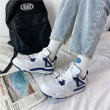 spring new running shoes female street shot hand-painted graffiti retro casual sneakers zapatos de mujer  women shoes