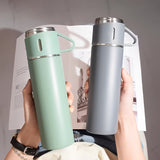 1pc Multi-Business Insulated Mug, 500 Ml/16.9 Oz, Carry It To Work, School, Travel, In The Car, Stainless Steel Vacuum Insulated Water Bottle, Coffee, Hot Drinks, Cold Drinks, Kettle Eid Al-Adha Mubarak