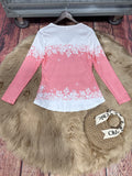 Festive Snowman Charm Long Sleeve V-Neck T-Shirt for Women - Soft and Cozy Holiday Seasonal Style with Vibrant Print Design - Perfect for Christmas Party, Casual Daily Wear, and Gift Giving