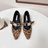 hulianfu Sandals Women Summer  Casual College Mixed Color Buckle Empty Fashion Pointy Simplicity Elegant Woman Shoes With Low Heels