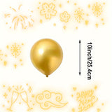 48-Pack Premium Glossy Metallic Balloons for Weddings, Birthdays, New Year, Valentine's Day & Christmas - Versatile Celebration Decor for All Occasions - Emulsion Balloons for Ages 14+