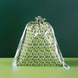 15pcs Christmas Gift Bag Set - Festive & Reusable, Assorted Styles with Drawstring Closure for Holiday Presents