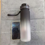 33.81 oz Multipurpose Polycarbonate Water Bottle - Leakproof, Insulated, Large Capacity PC Fitness, Student, Business, Hiking, Hot & Cold Beverage Container with Portable Handle