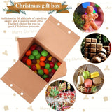45 Pieces Festive Mini Gingerbread House Paper Gift Bags - Perfect for Parties and Holidays, No Electricity Required