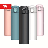 1pc Insulated Stainless Steel Vacuum Flask - Keeps Drinks Hot/Cold for Hours, 320ml/450ml Travel Thermal Cup for Summer/Winter, Perfect Gift for Outdoor Enthusiasts