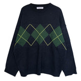 hulianfu hulianfu Knit Sweaters Women Pullover Sweater Top Lingge Winter Clothes Women Loose Sweaters Top Coat Casual Sweater Sueter De Mujer