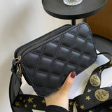 hulianfu Fashion Casual Solid Crossbody Bag