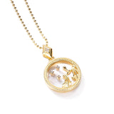 hulianfu Fashion Solid Zodiac Necklace