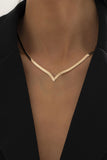 hulianfu Fashion Daily Solid Necklaces