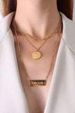 hulianfu Fashion Daily Solid Necklaces
