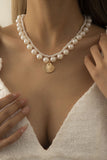 hulianfu Fashion Daily Solid Split Joint Necklaces