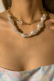 hulianfu Fashion  Simplicity Geometric Split Joint Necklaces