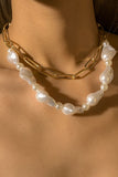 hulianfu Fashion  Simplicity Geometric Split Joint Necklaces