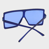 hulianfu Sexy Street Gradual Change Leopard Patchwork Sunglasses