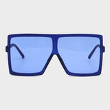 hulianfu Sexy Street Gradual Change Leopard Patchwork Sunglasses