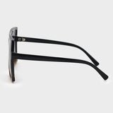 hulianfu Sexy Street Gradual Change Leopard Patchwork Sunglasses