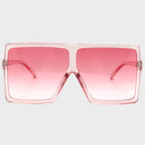 hulianfu Sexy Street Gradual Change Leopard Patchwork Sunglasses