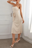 hulianfu Fashion Elegant Solid With Belt Strapless Wrapped Skirt Dresses