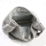 hulianfu Fashion Solid Rhinestone Patchwork Bags