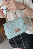 hulianfu Fashion Casual Solid Patchwork Metal Accessories Decoration Chains Bags