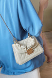 hulianfu Fashion Casual Solid Patchwork Metal Accessories Decoration Chains Bags