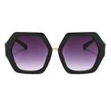 hulianfu Fashion Casual Solid Patchwork Sunglasses