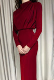 hulianfu Fashion Elegant O Neck One Step Skirt Dresses(9 Colors)