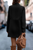 hulianfu Casual Solid Patchwork Cardigan Collar Outerwear(5 Colors)