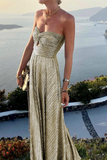 hulianfu Fashion Solid Hollowed Out Strapless Cake Skirt Dresses(7 Colors)
