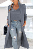 hulianfu Casual Solid Color Scarf Collar Two Pieces(6 Colors)