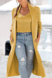 hulianfu Casual Solid Color Scarf Collar Two Pieces(6 Colors)