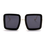 hulianfu Party Solid Patchwork Sunglasses