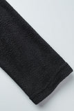 hulianfu Casual Solid Solid Color V Neck Two Pieces(5 Colors)